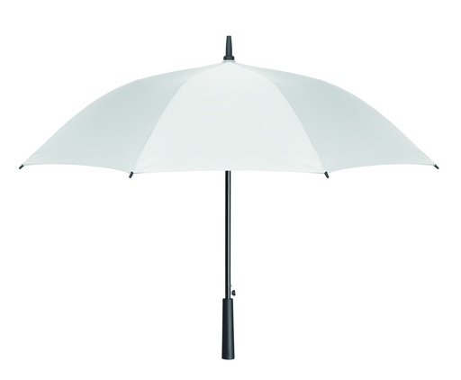 23-cal. wiatroodporny parasol - Bialy