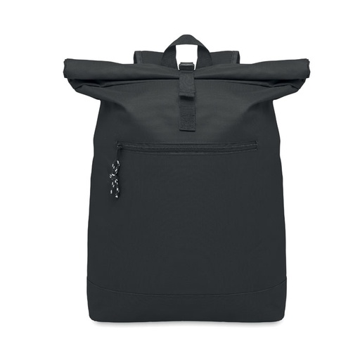 Plecak rolltop poliester 600D MO2170-03 - Czarny
