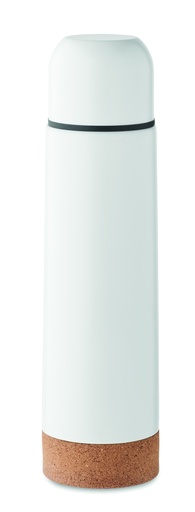 Butelka dwuścienna 500ml - Bialy