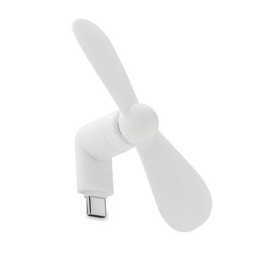 Przenosny wentylator USB MO2282-06 - Bialy