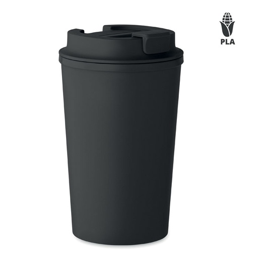 Kubek dwuscienny 350ml MO2310-03 - Czarny