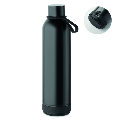 Butelka dwuscienna 500 ml MO2312-03 - Czarny