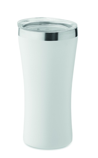 Kubek dwuścienny 160 ml - Bialy