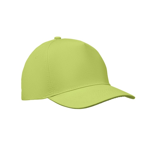 5-panel czapka z daszkiem 180gr - Limonka