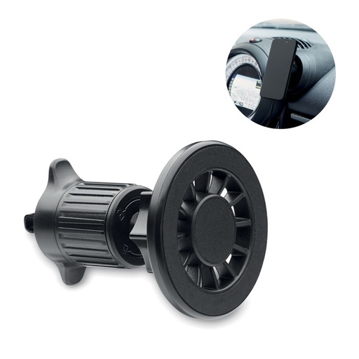 [MO2436-03] Magnetyczny uchwyt do telefonu - Czarny