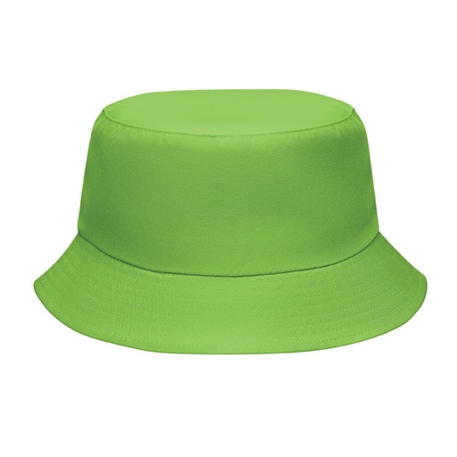 Czapka bucket poliester 150 gr - Limonka