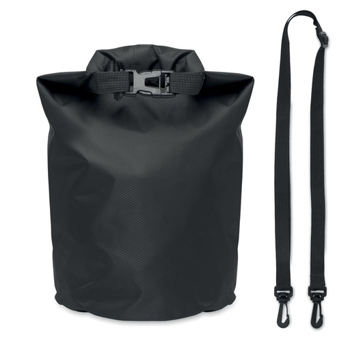 Wodoodporna torba 210T RPET 5L MO2465-03 - Czarny