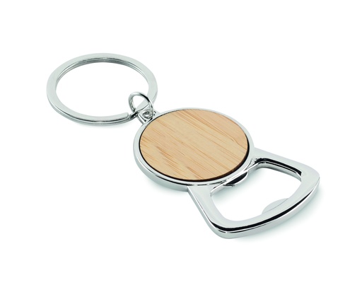Brelok z otwieraczem do butelek MO2483-40 - Drewna