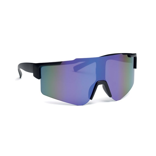 [MO2544-04] Lustrzane sportowe okulary prze MO2544-04 - Niebieski