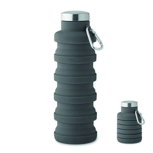 Składana butelka 500 ml - Kamienny Szary