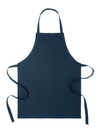 [MO2571-85] Fartuch z bawełny z recyklingu - Francuski Granat