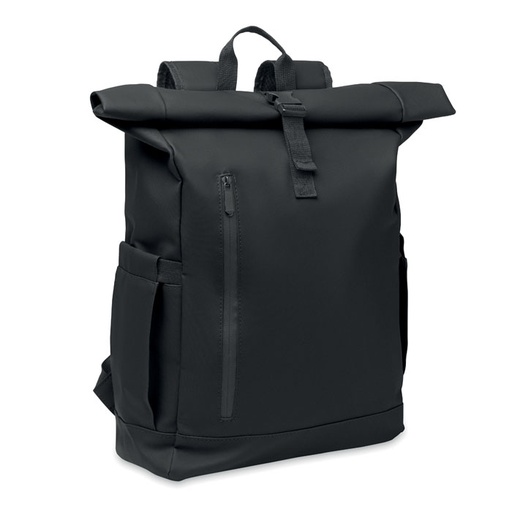 Plecak na laptopa Rolltop 600D MO2643-03 - Czarny