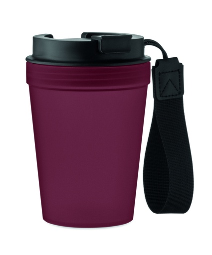 Kubek jednoscienny 300 ml MO2670-02 - Burgund