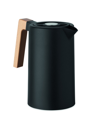 [MO2674-03] Dzbanek dwuścienny 1L - Czarny