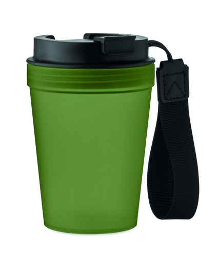 Kubek jednoscienny 300 ml MO2670-60 - Ciemnozielony