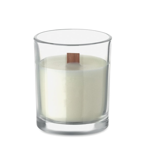Swieca z wosku roslinnego 80gr MO2708-22 - Przezroczysty