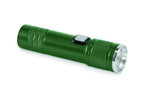 Latarka COB - Ciemnozielony