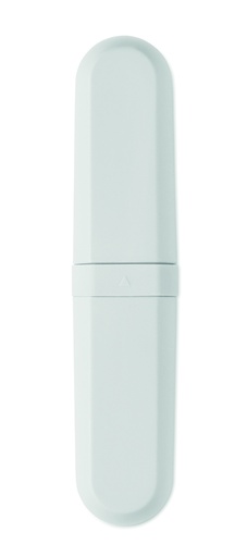 Zestaw sztućców w etui z PLA - Bialy