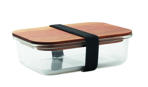 Szklany lunchbox 800ml - Przezroczysty