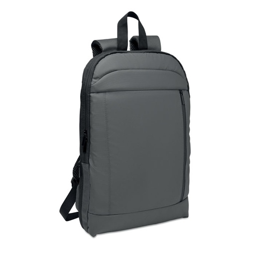 Plecak RPET 600D poszerzany MO2753-15 - Kamienny Szary