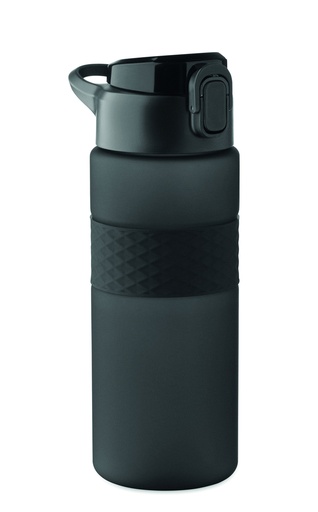 Butelka do picia RPET 700 ml - Czarny