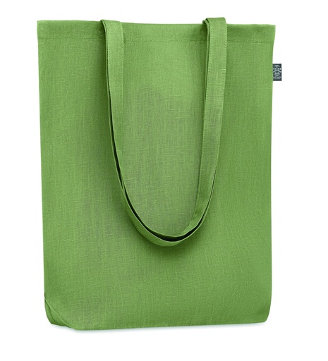 Torba na zakupy z konopi - Zielony