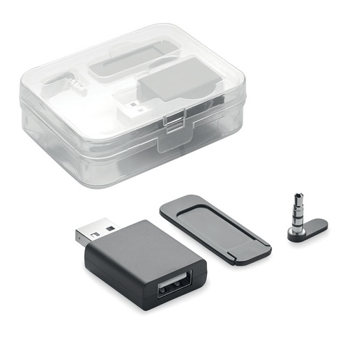 [MO6171-03] Blocker kamery/danych/dźwięku - Czarny