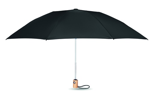 [MO6265-03] Parasol 23 cale 190T RPET - Czarny