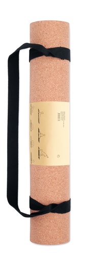 [MO6267-13] Korkowa mata do jogi - Bezowy