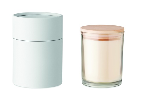 [MO6316-22] Świeca o zapachu wanilii - Przezroczysty