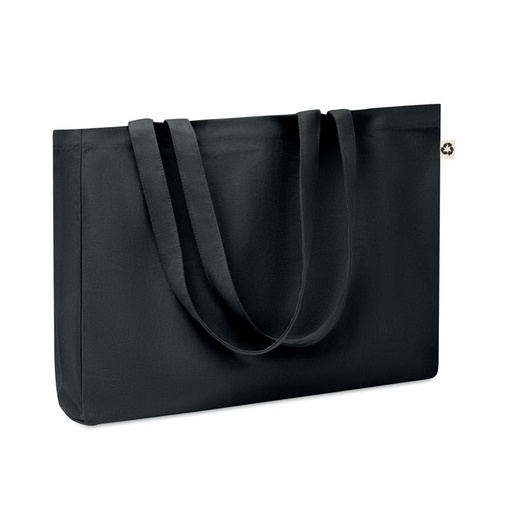Torba z recyklingu  280 gr/m² MO6380-03 - Czarny