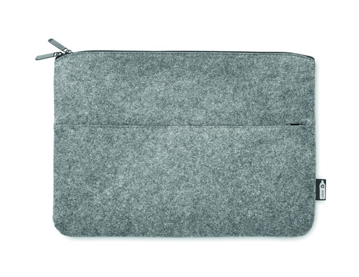 Torba na laptopa z filcu RPET MO6419-07 - Szary