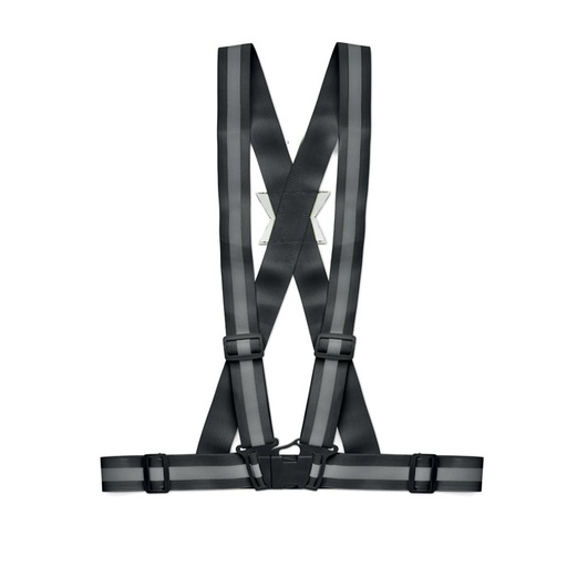 Pasek poprawiajacy widocznosc MO6445-03 - Czarny