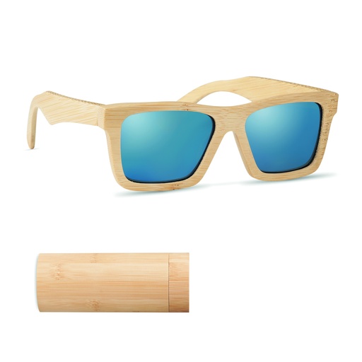 [MO6454-40] Okulary przeciwsłon. z etui MO6454-40 - Drewna