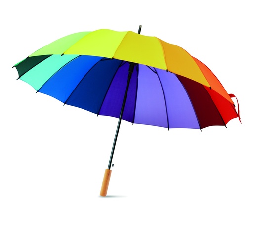Teczowy parasol 27 cali MO6540-99 - Wielokolorowy