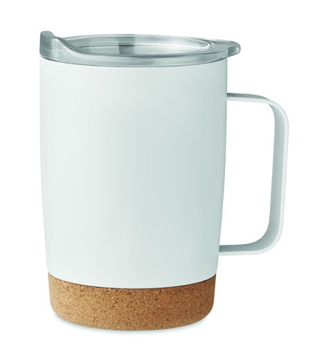 Kubek z podwójną ścianką 300ml - Bialy