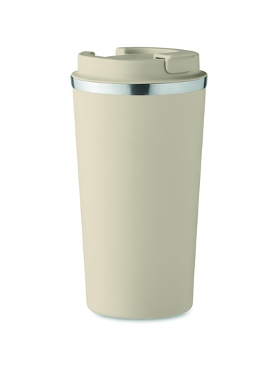 Kubek, podwójne ścianki 510 ml - Bezowy