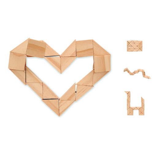 [MO6631-40] Drewniane puzzle/łamigłówki - Drewna