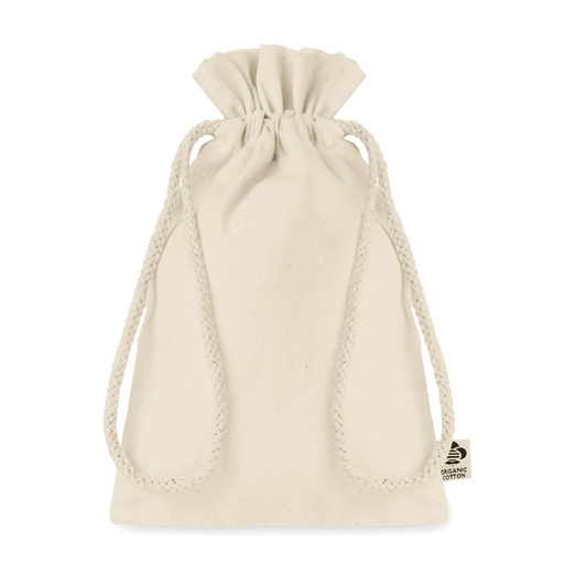 Mala torba upominkowa, bawelna MO6634-13 - Bezowy