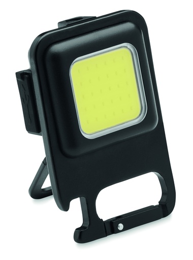 Wielofunkcyjna latarka COB MO6702-03 - Czarny