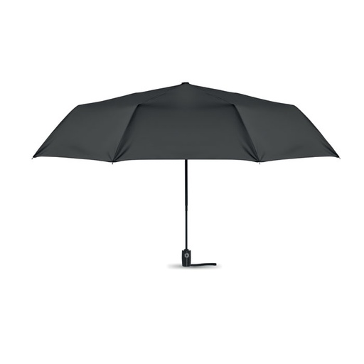 [MO6745-03] Wiatroodporny parasol 27 cali - Czarny