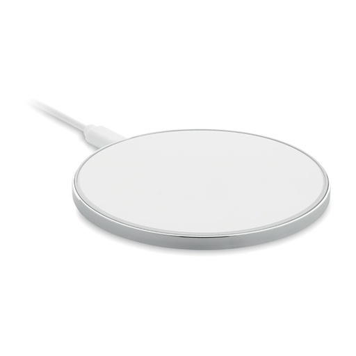 Ladowarka bezprzew. szklana MO6761-06 - Bialy