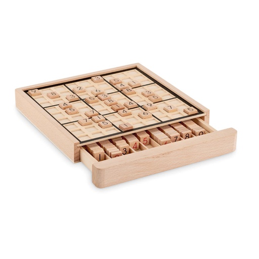 Drewniana gra planszowa sudoku MO6793-40 - Drewna