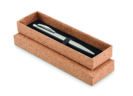 [MO6794-16] Stalowy długopis z recyklingu - Srebrny Mat