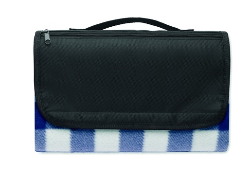 [MO6891-04] Koc polarowy RPET 150 gr/m² - Niebieski