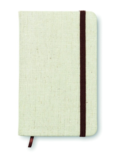 Notes A6 z plocienna okladka MO6930-13 - Bezowy