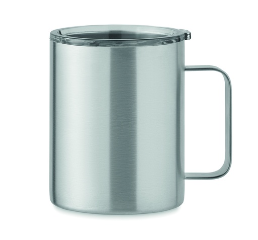 Kubek podwojna scianka 300 ml MO6934-16 - Srebrny Mat