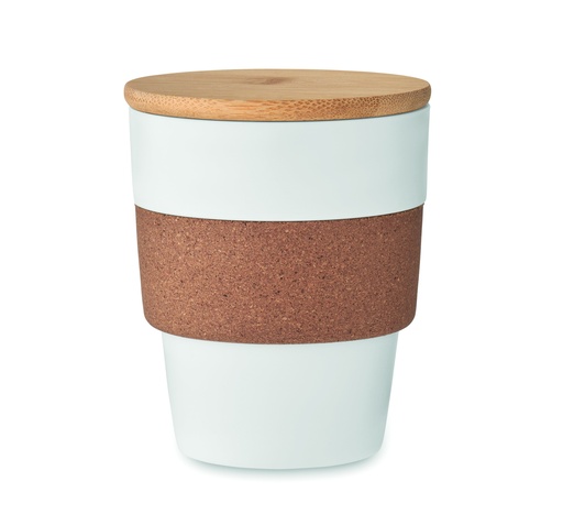 Kubek z PP z 300 ml - Bialy