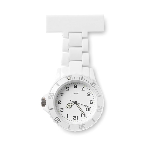 Zegarek piegniarski. MO8256-06 - Bialy