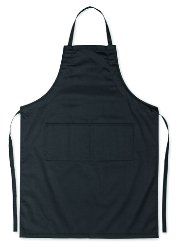 Fartuch kuchenny regulowany MO8441-03 - Czarny